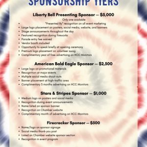 Fourth of July Sponsorships